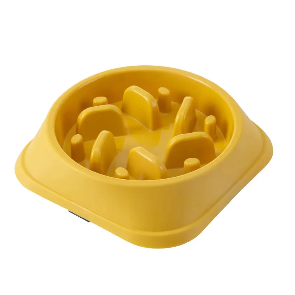 Slow Food Bowl Anti-Schrok Voerbak voor Hond & Kat