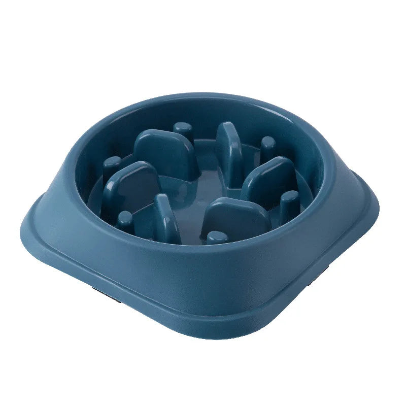 Slow Food Bowl Anti-Schrok Voerbak voor Hond & Kat