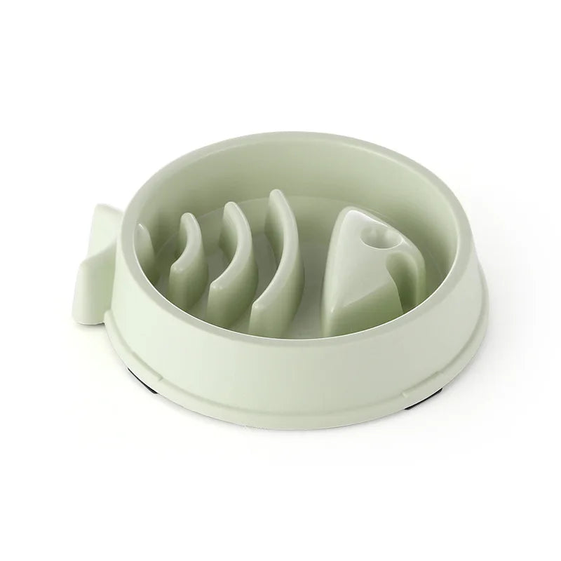 Slow Food Bowl Anti-Schrok Voerbak voor Hond & Kat