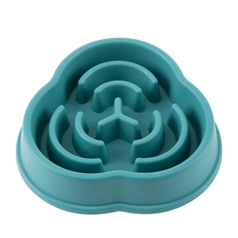 Slow Food Bowl Anti-Schrok Voerbak voor Hond & Kat