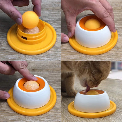 Anti-Spill Likmat voor Yoghurt & Natvoer